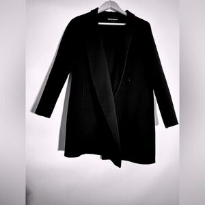 Light black wool emperio armani jacket